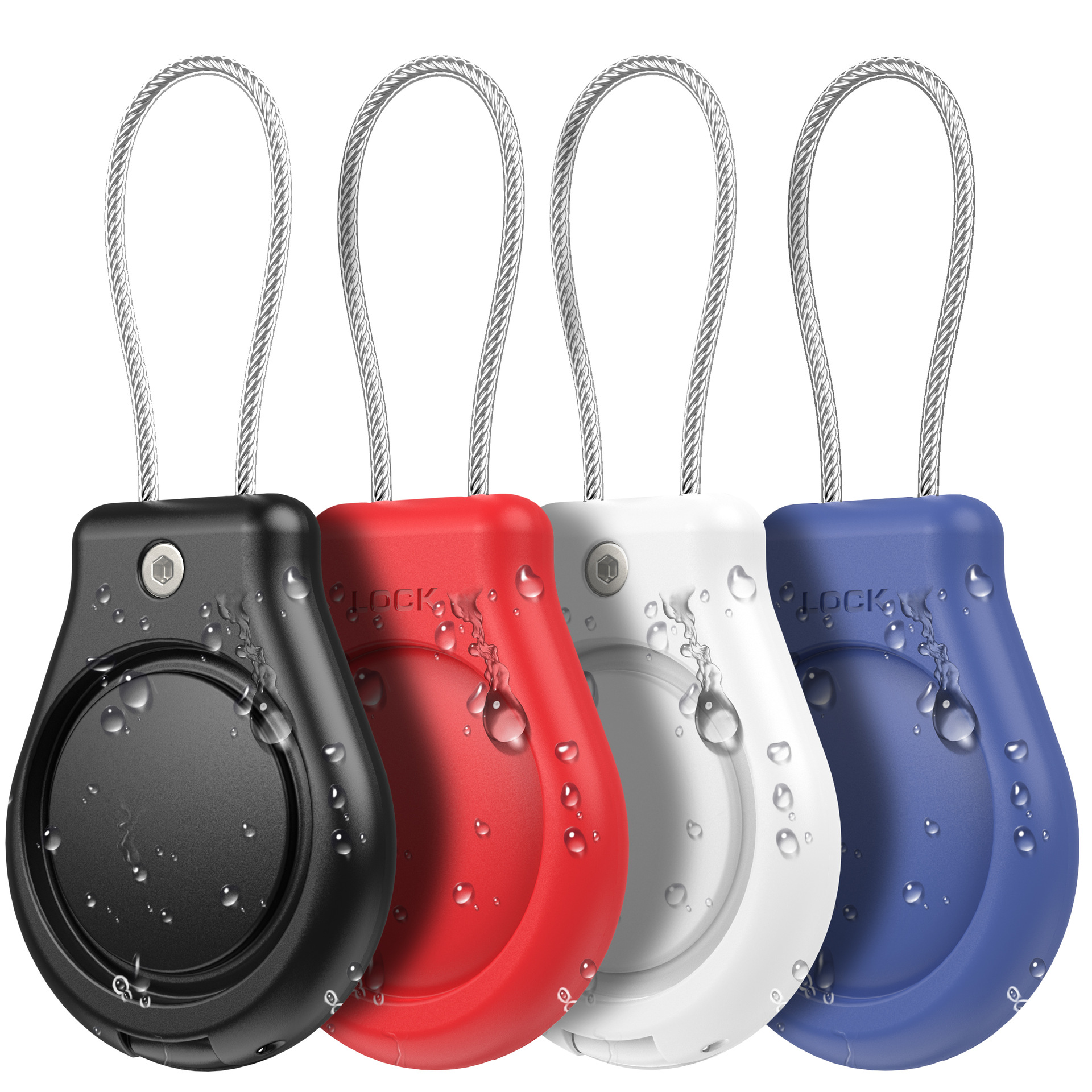 SafePod Metal Loop Tracker Holder